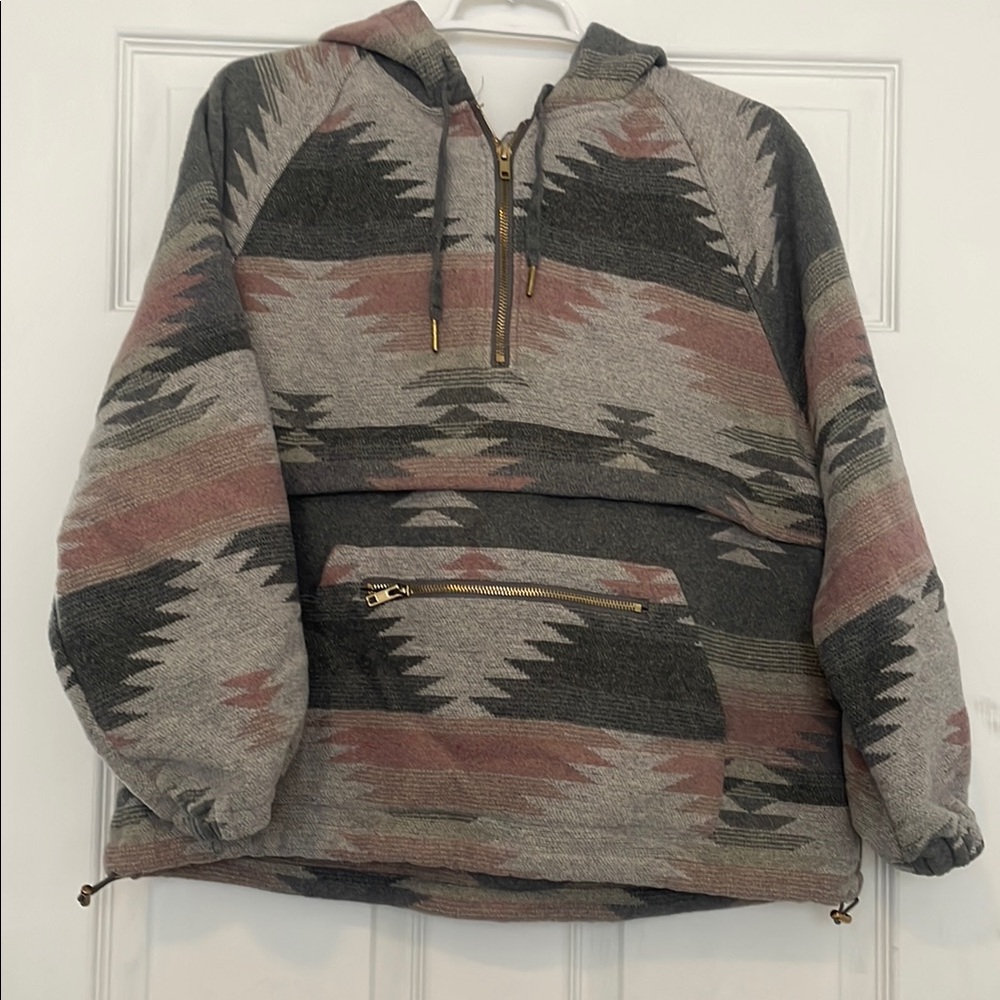 Main Strip Multicolor Patterned Jacket